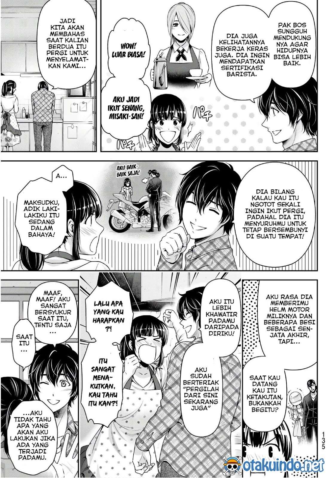 Domestic na Kanojo Chapter 230 - halaman 16