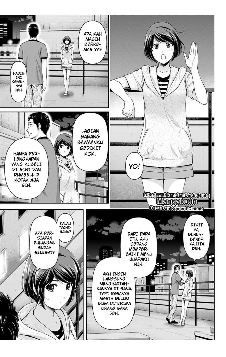 Domestic na Kanojo Chapter 240 - halaman 10