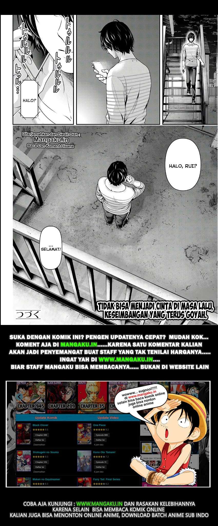 Domestic na Kanojo Chapter 246 - halaman 19