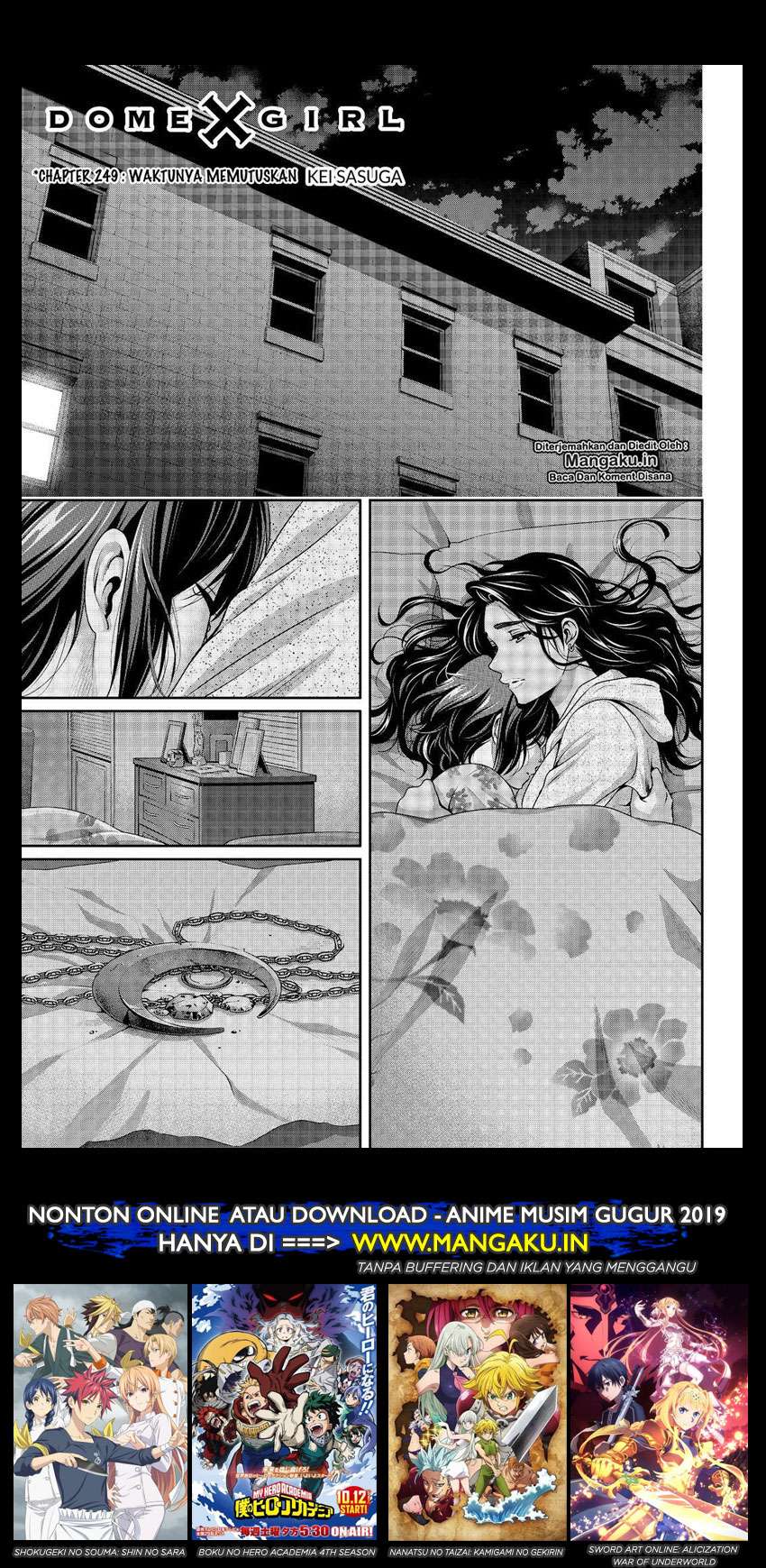 Domestic na Kanojo Chapter 249 - halaman 2