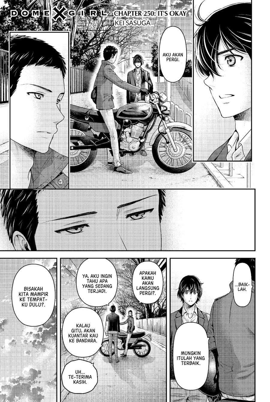 Domestic na Kanojo Chapter 250 - halaman 1