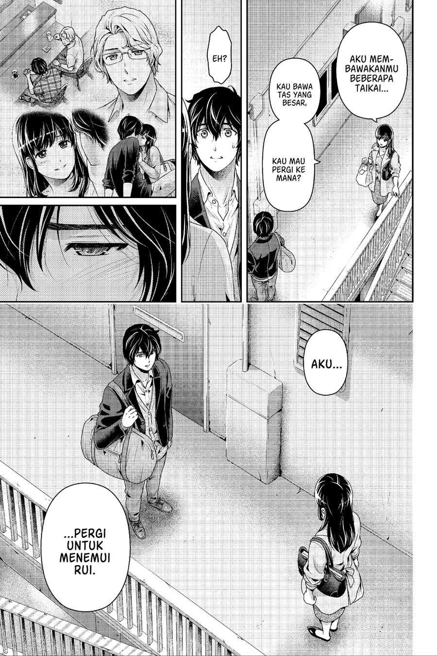 Domestic na Kanojo Chapter 250 - halaman 3