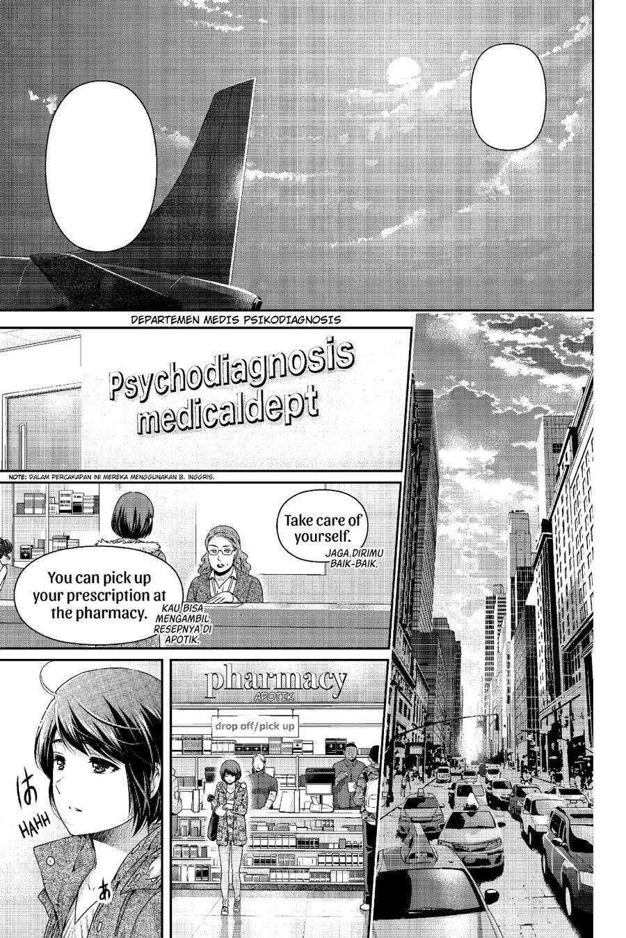 Domestic na Kanojo Chapter 250 - halaman 9