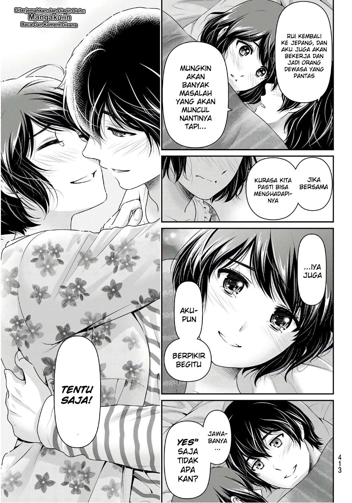Domestic na Kanojo Chapter 252 - halaman 18