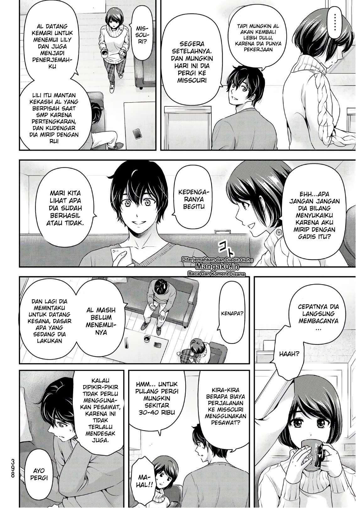 Domestic na Kanojo Chapter 252 - halaman 3