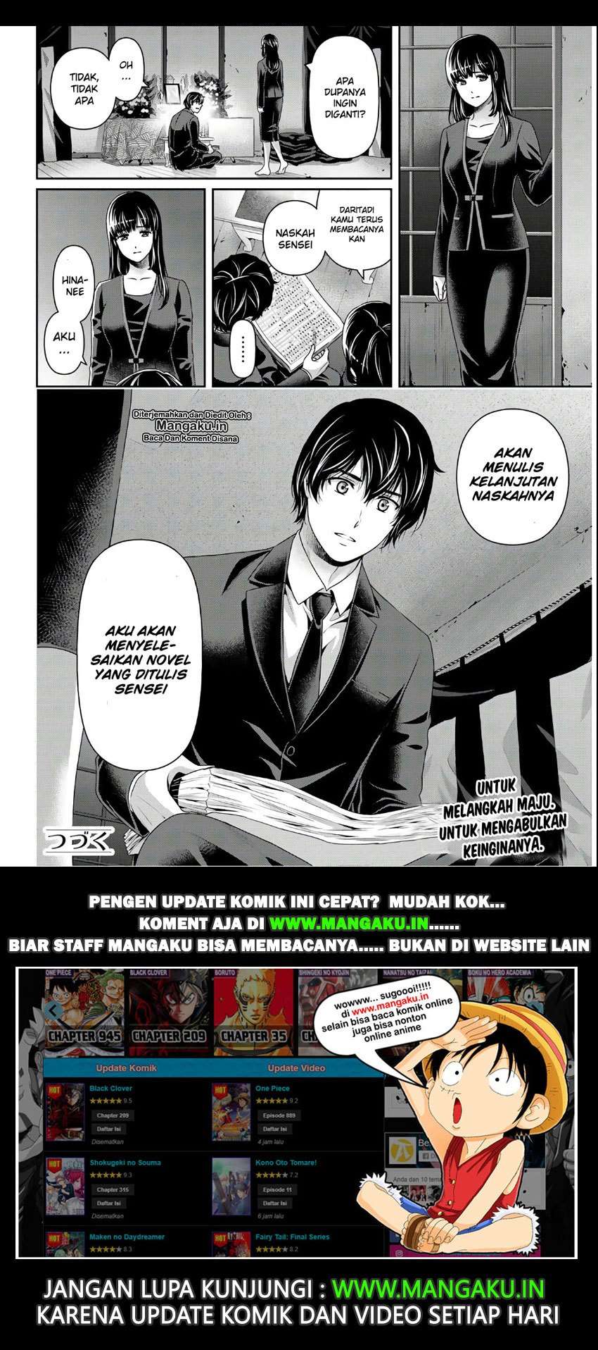 Domestic na Kanojo Chapter 255 - halaman 19