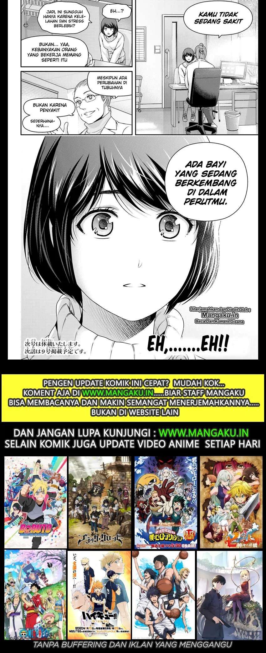 Domestic na Kanojo Chapter 258 - halaman 19