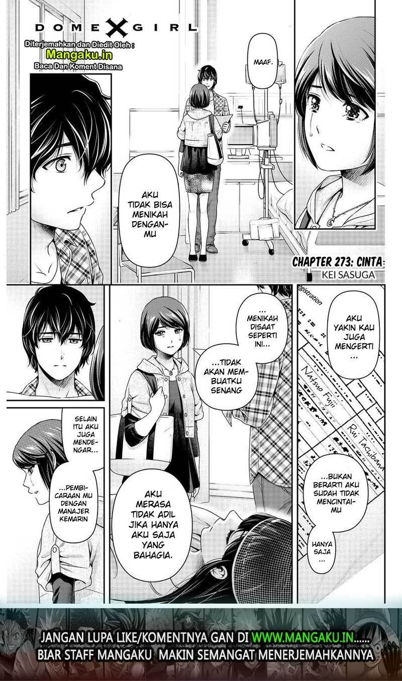 Domestic na Kanojo Chapter 273 - halaman 2