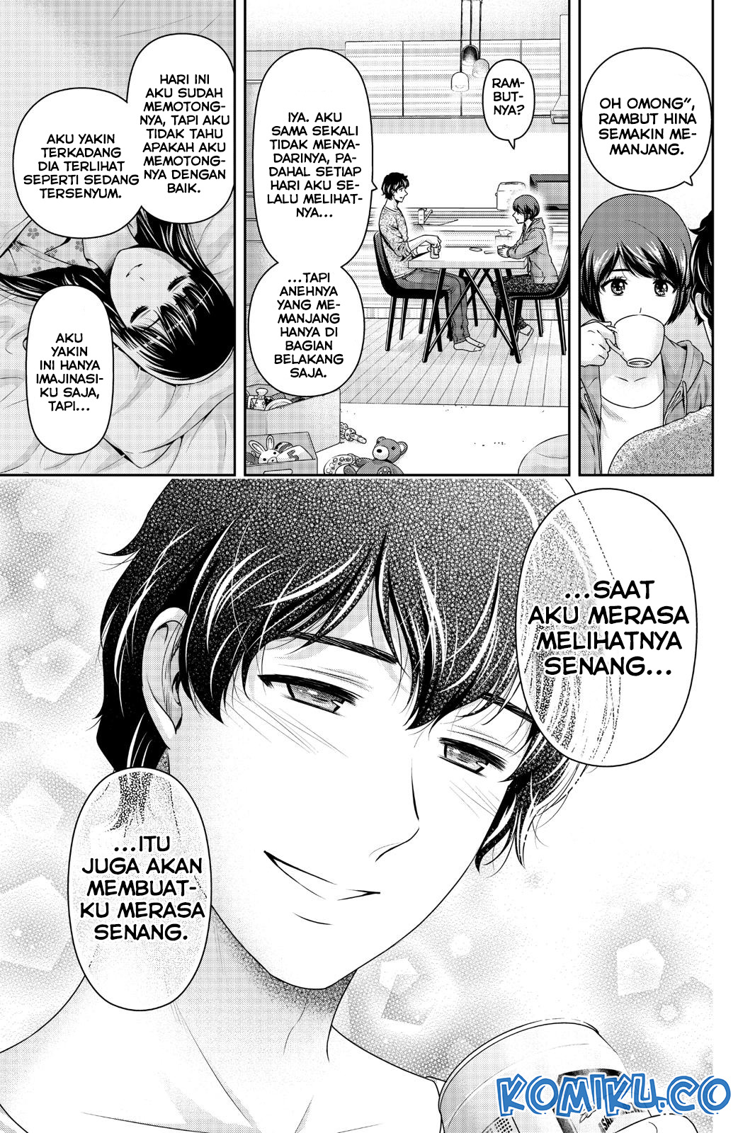 Domestic na Kanojo Chapter 274 - halaman 18