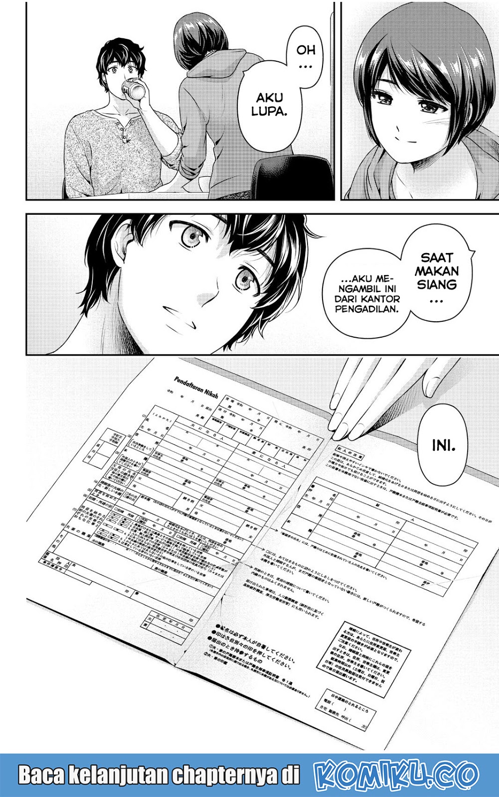 Domestic na Kanojo Chapter 274 - halaman 19
