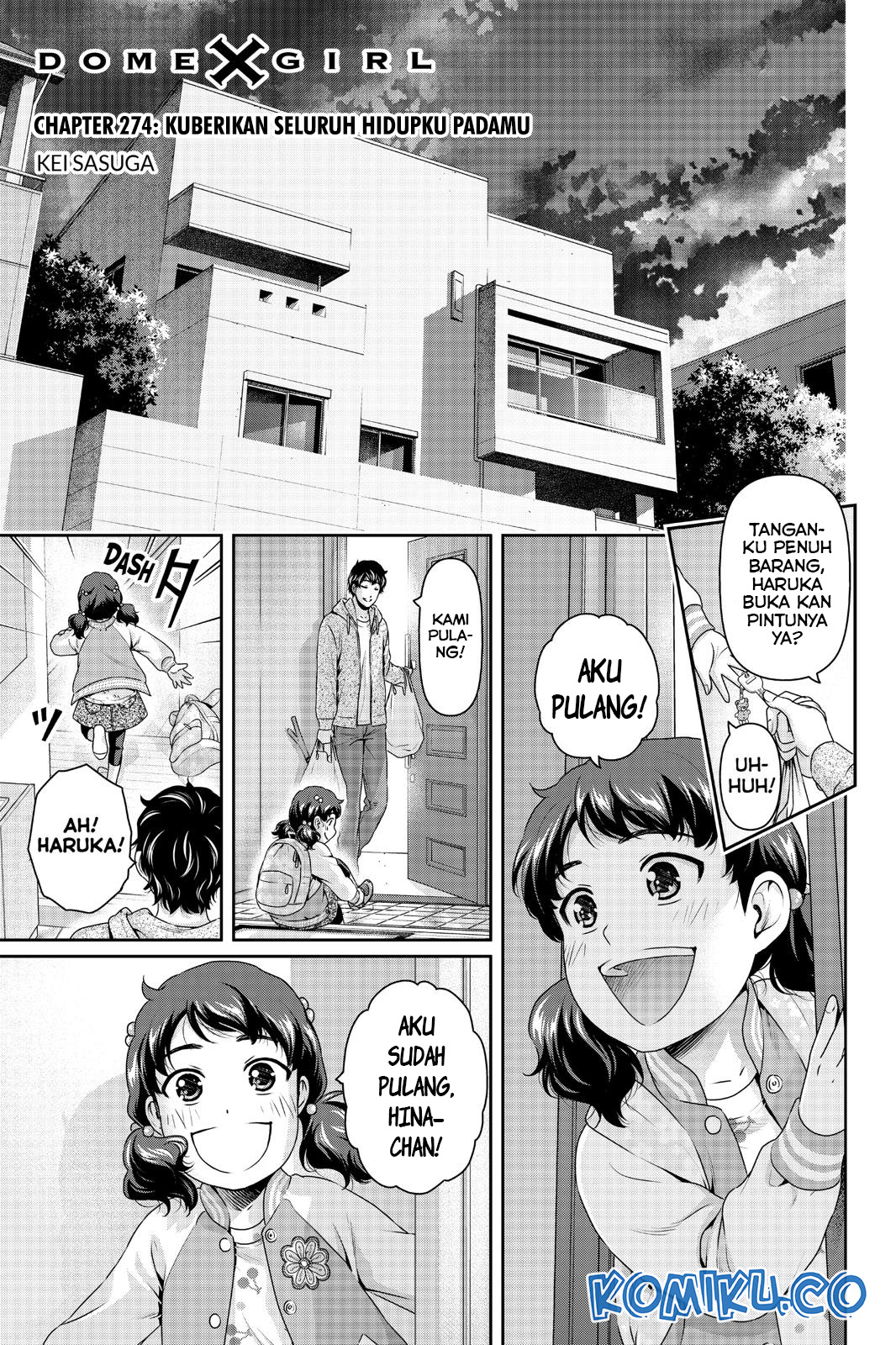Domestic na Kanojo Chapter 274 - halaman 3