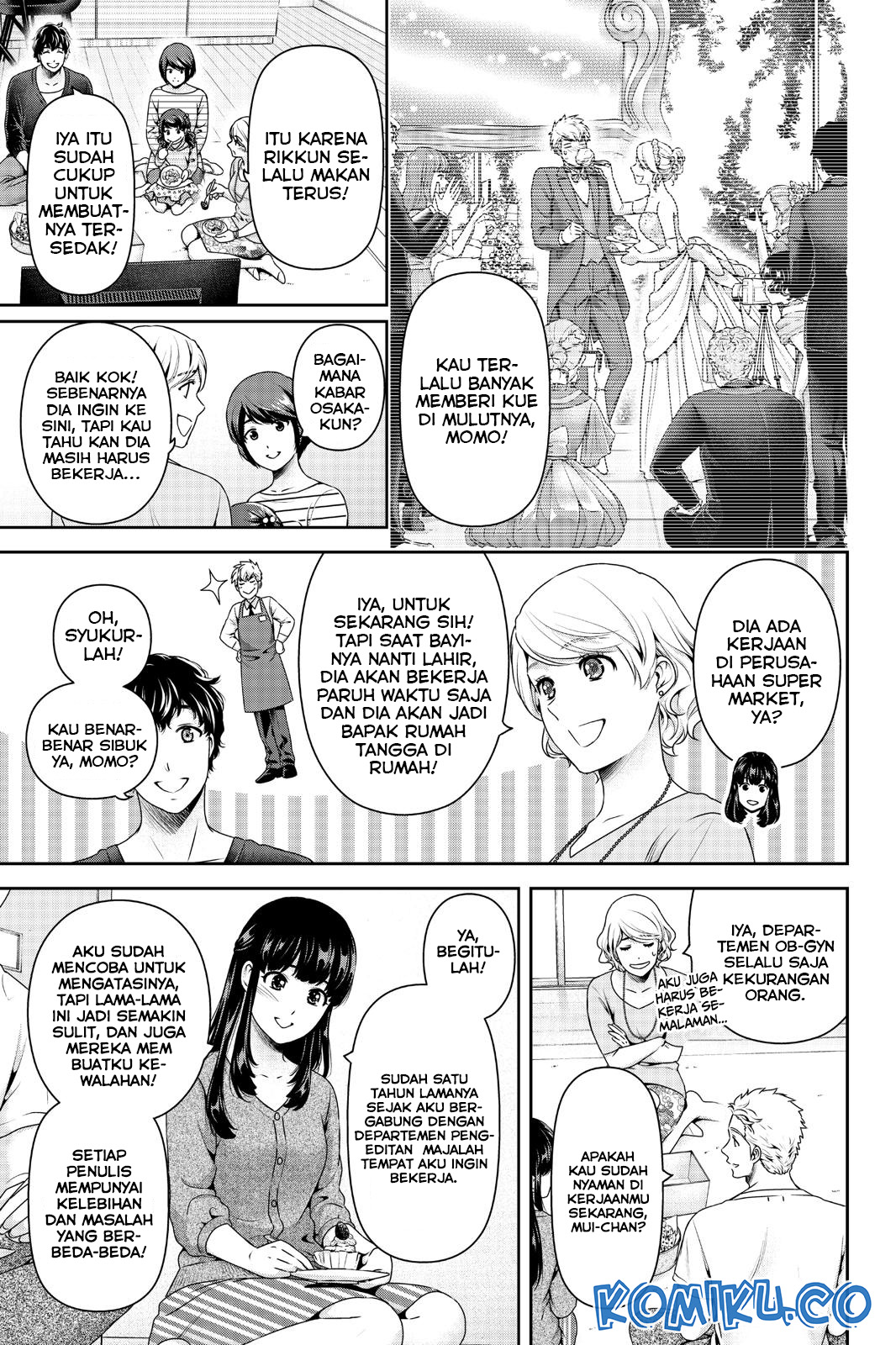 Domestic na Kanojo Chapter 274 - halaman 8