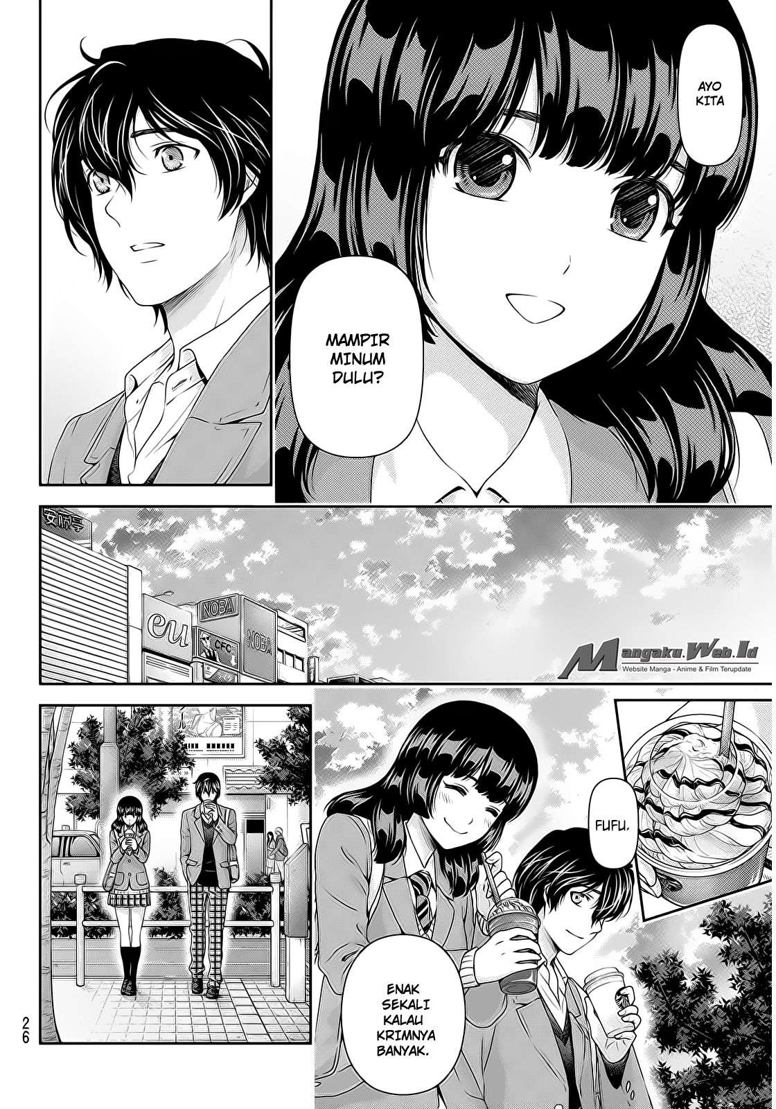 Domestic na Kanojo Chapter 56 - halaman 18