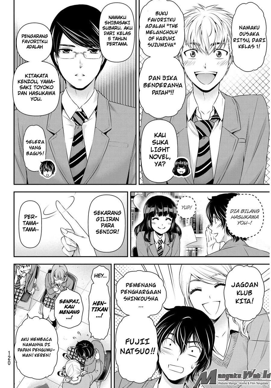 Domestic na Kanojo Chapter 73 - halaman 14