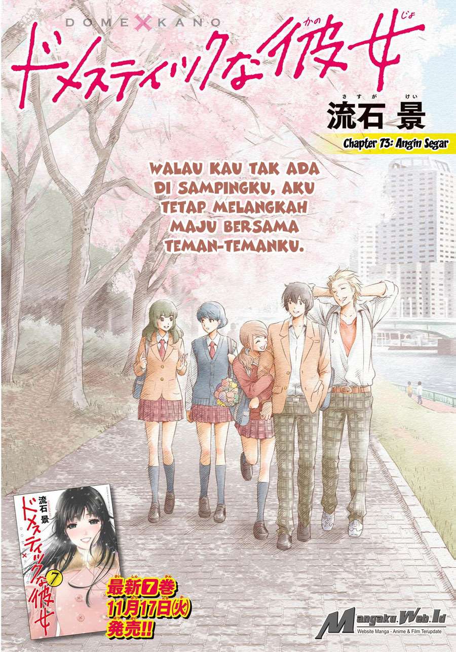 Domestic na Kanojo Chapter 73 - halaman 2