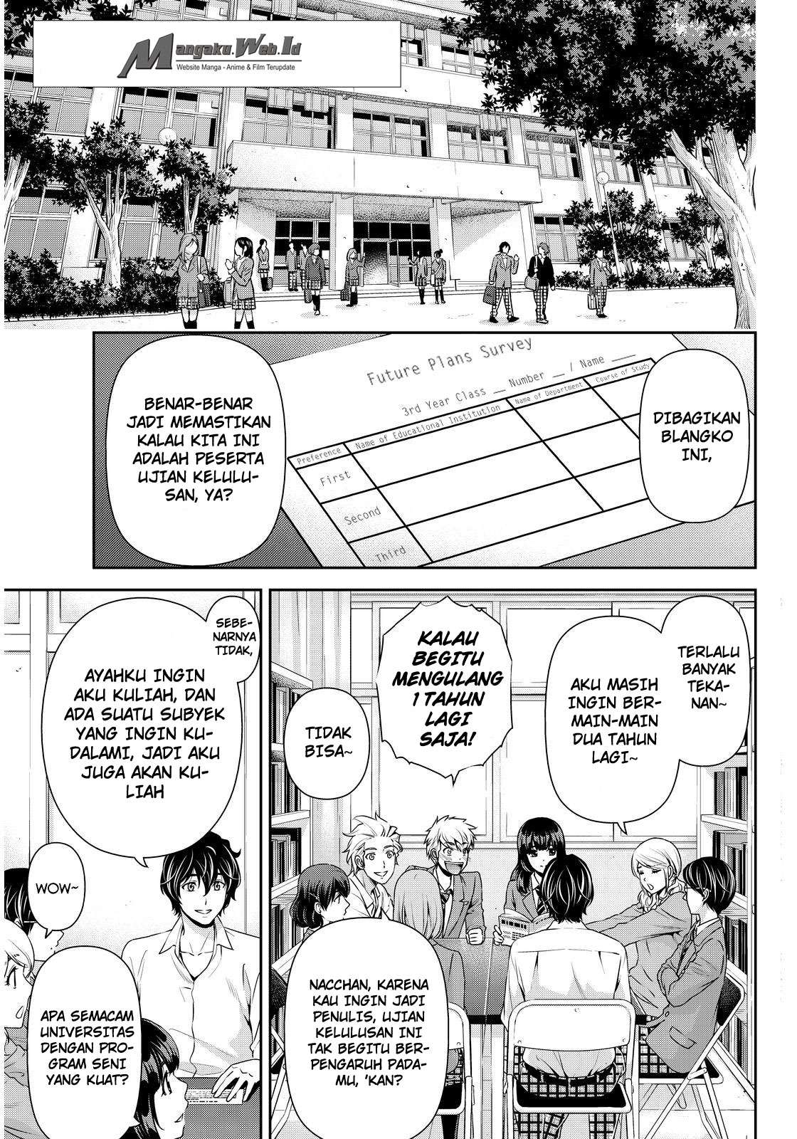 Domestic na Kanojo Chapter 83 - halaman 3