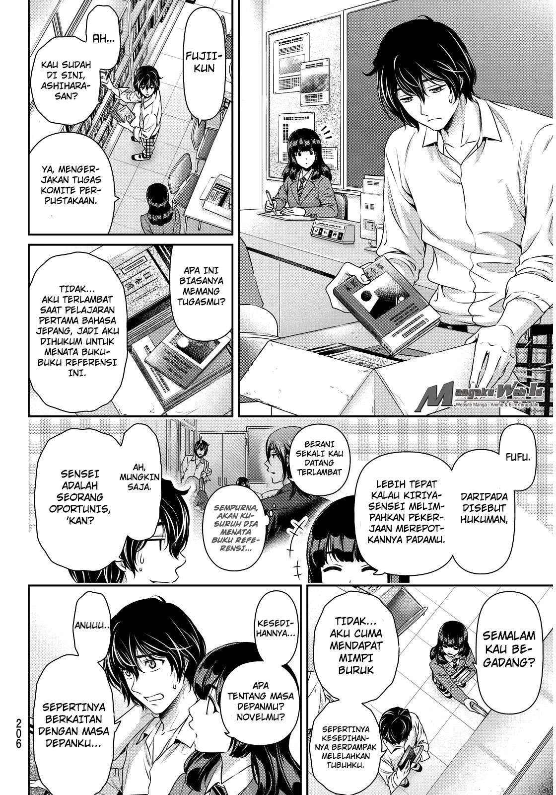 Domestic na Kanojo Chapter 85 - halaman 7