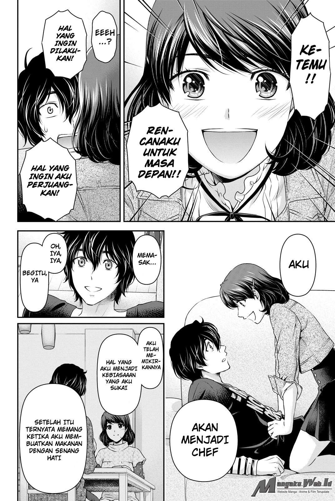 Domestic na Kanojo Chapter 86 - halaman 17