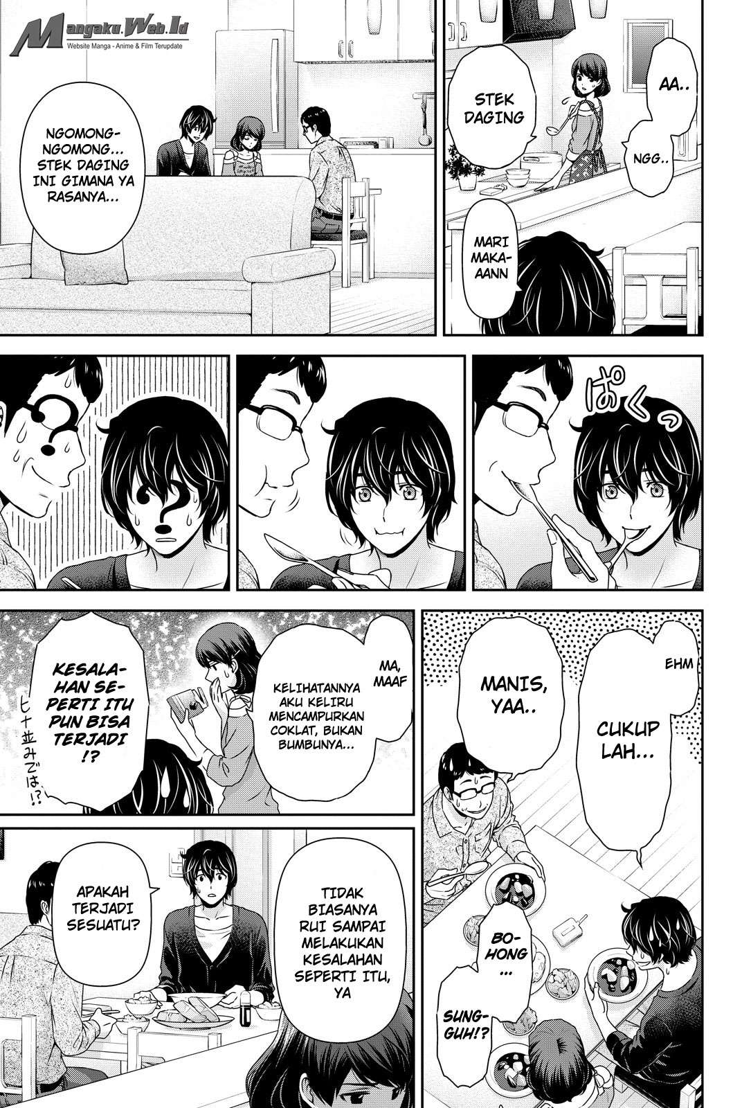 Domestic na Kanojo Chapter 86 - halaman 8