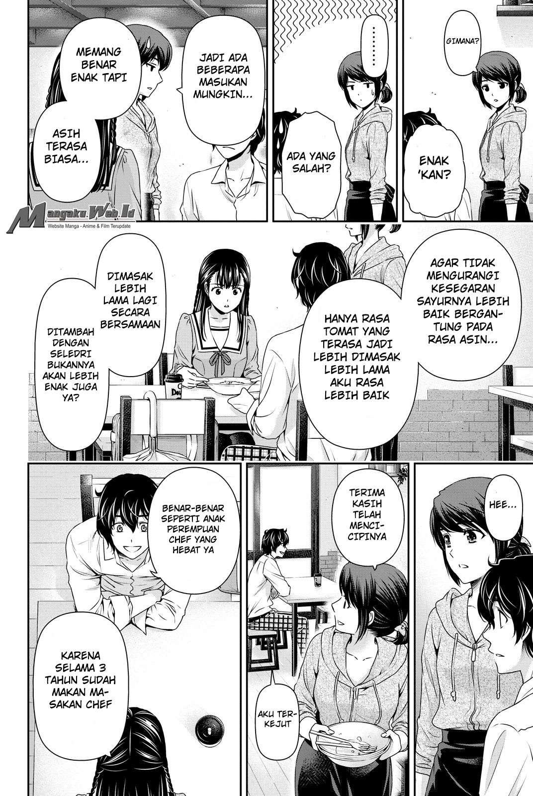 Domestic na Kanojo Chapter 89 - halaman 17