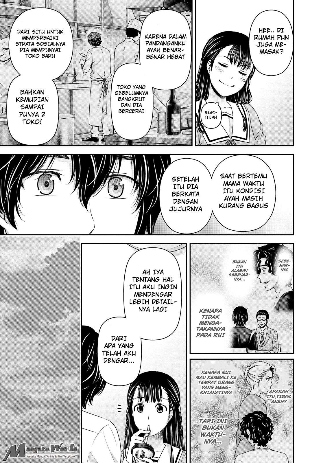 Domestic na Kanojo Chapter 89 - halaman 18