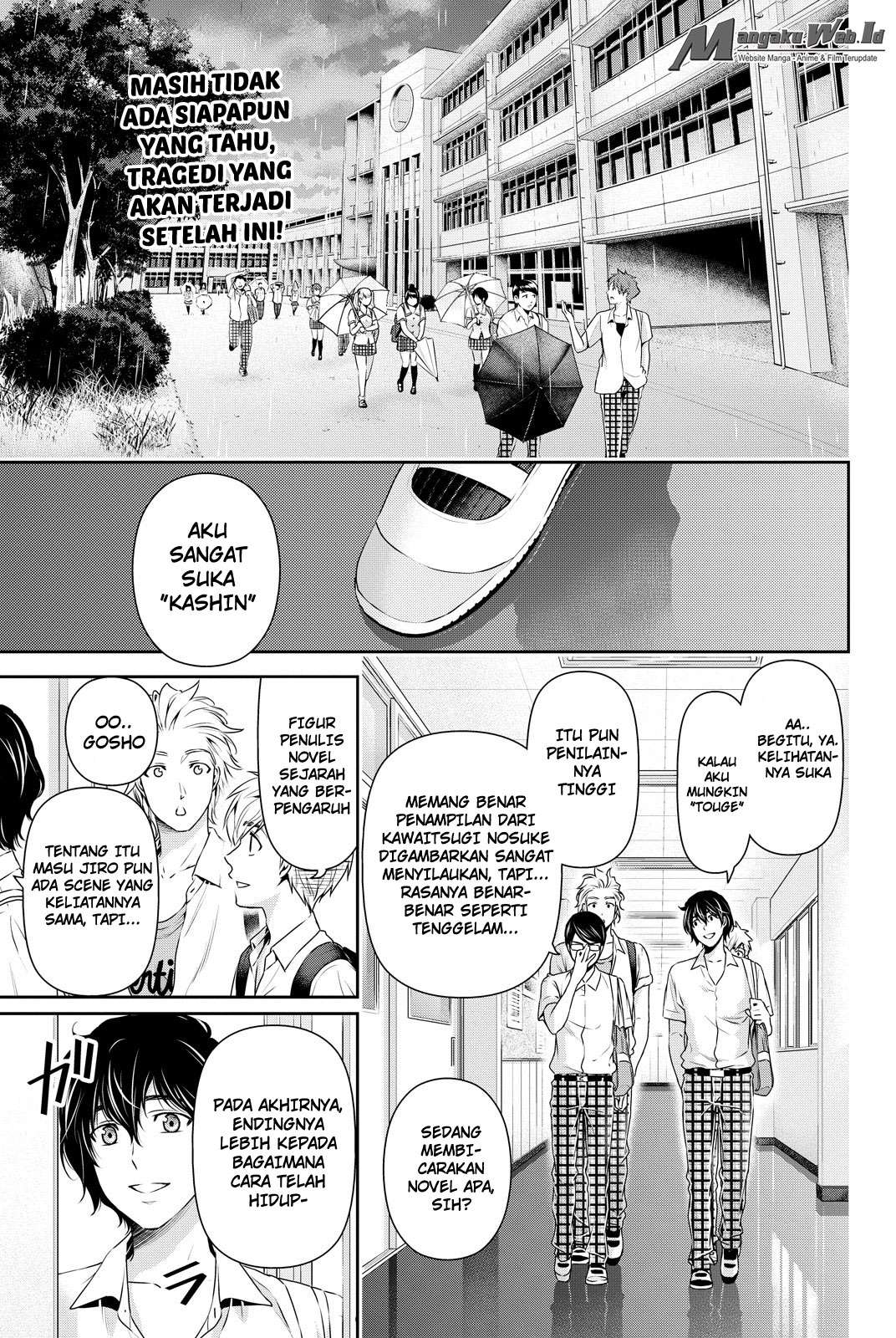 Domestic na Kanojo Chapter 91 - halaman 4