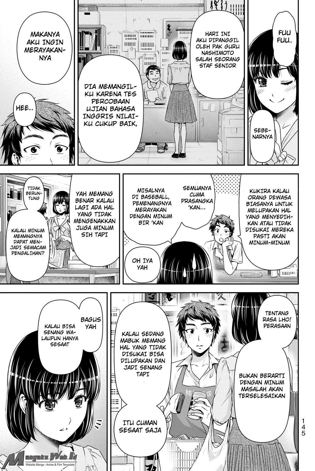 Domestic na Kanojo Chapter 92 - halaman 10