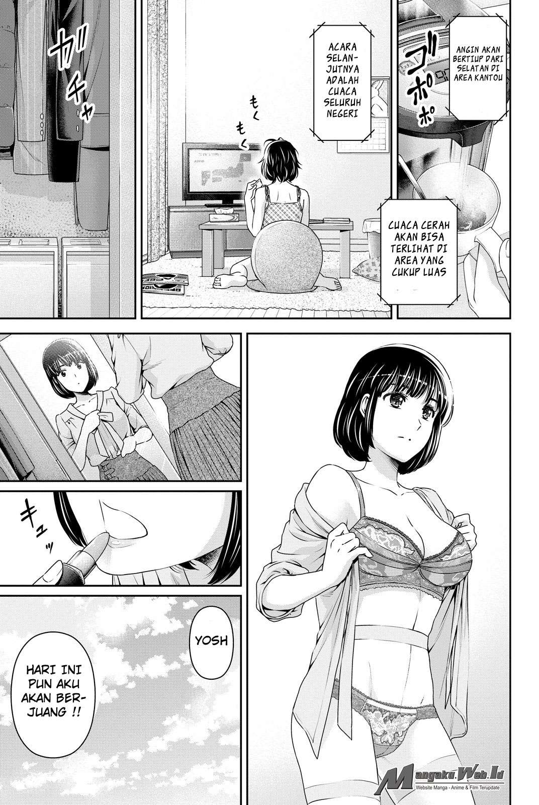 Domestic na Kanojo Chapter 92 - halaman 6