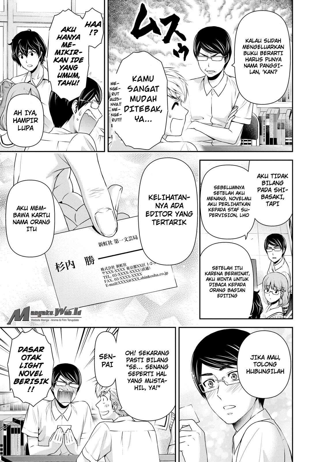 Domestic na Kanojo Chapter 93 - halaman 6