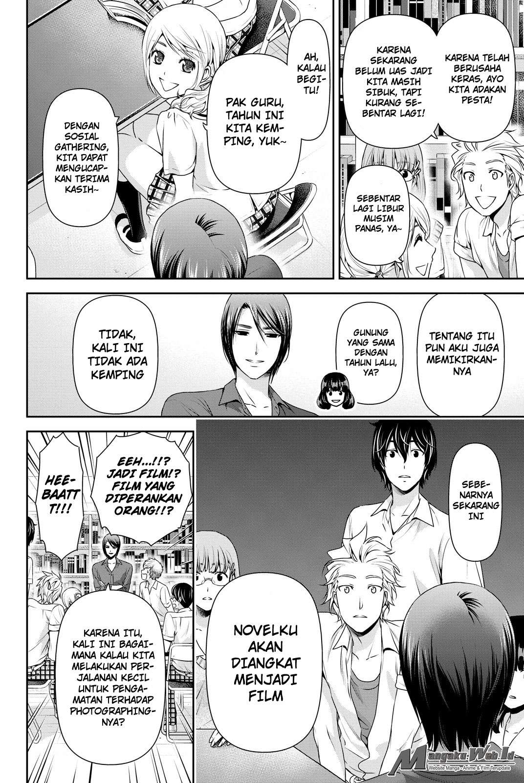 Domestic na Kanojo Chapter 93 - halaman 7