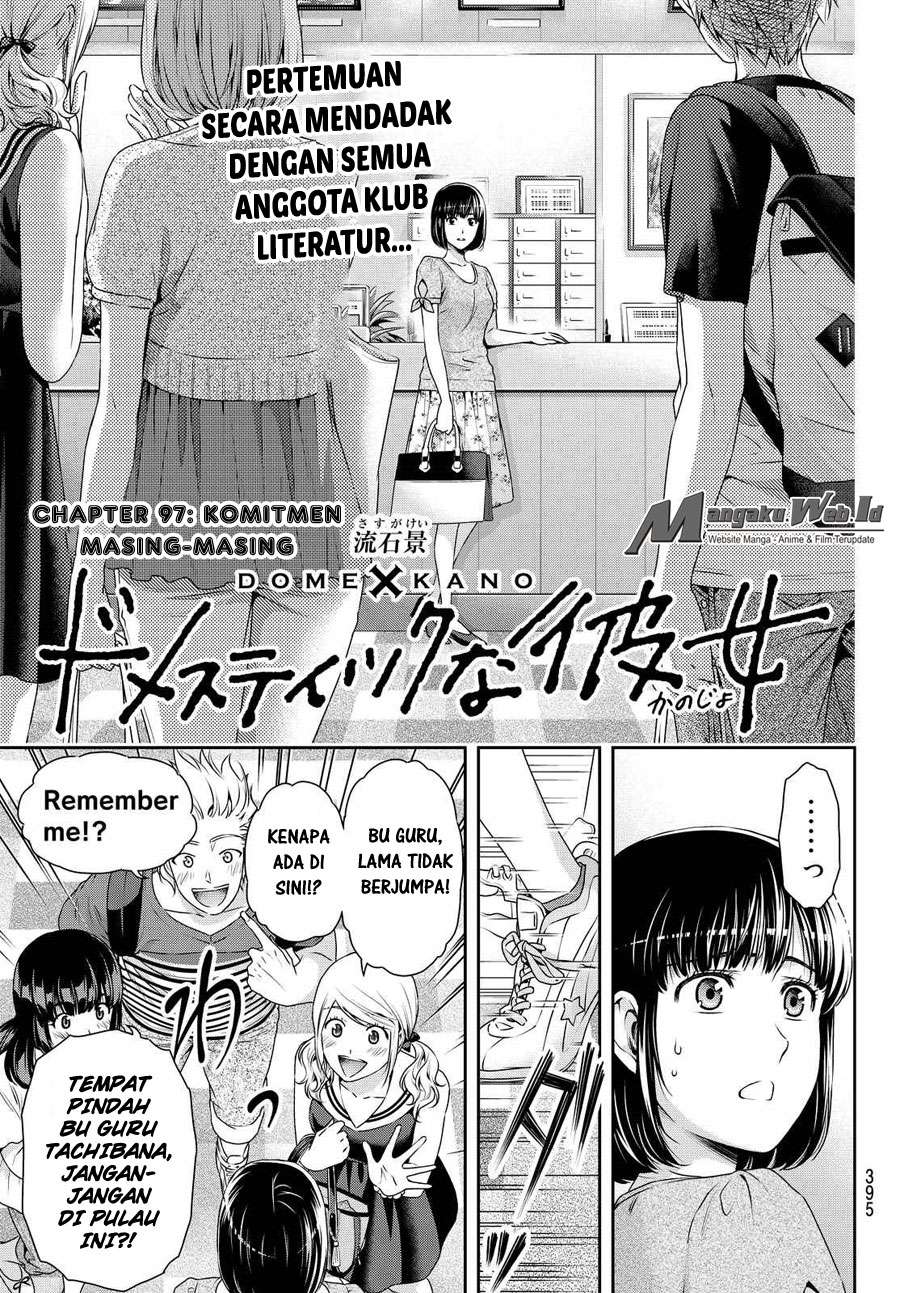 Domestic na Kanojo Chapter 97 - halaman 2