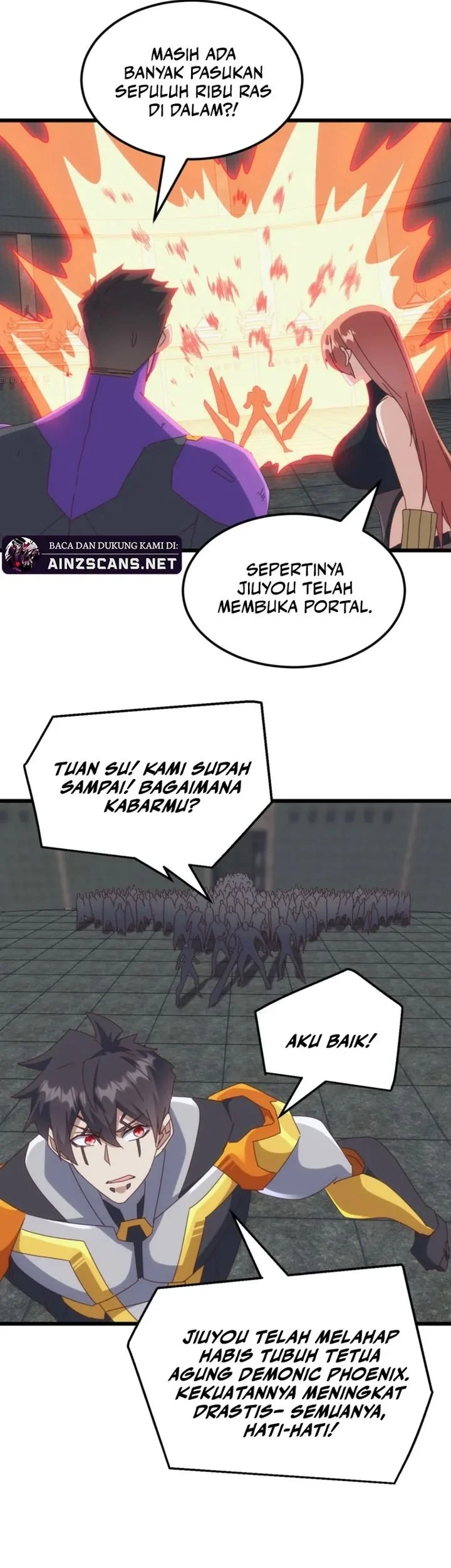 Domestication of Divine Beasts at the Beginning Chapter 71 - halaman 33