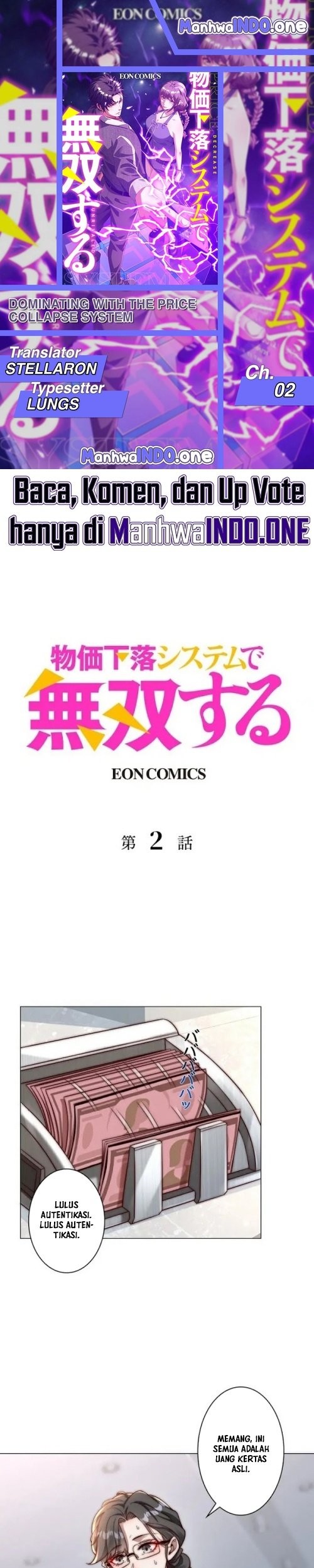 Dominating with the Price Collapse System Chapter 2 - halaman 1