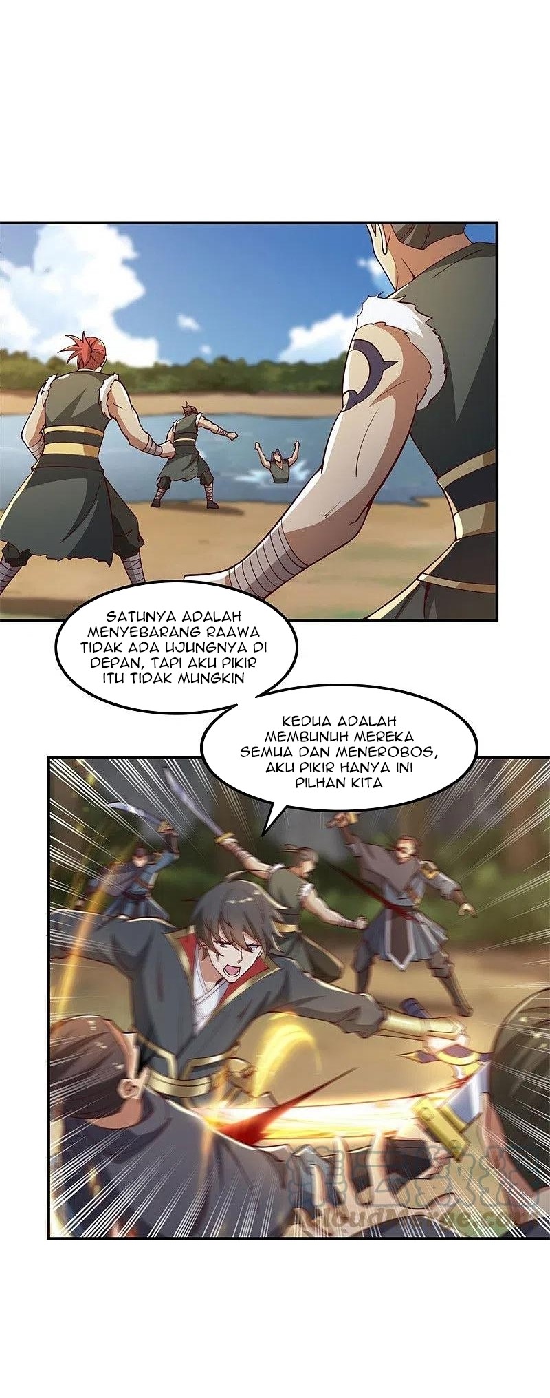 Domination One Sword Chapter 166 - halaman 17