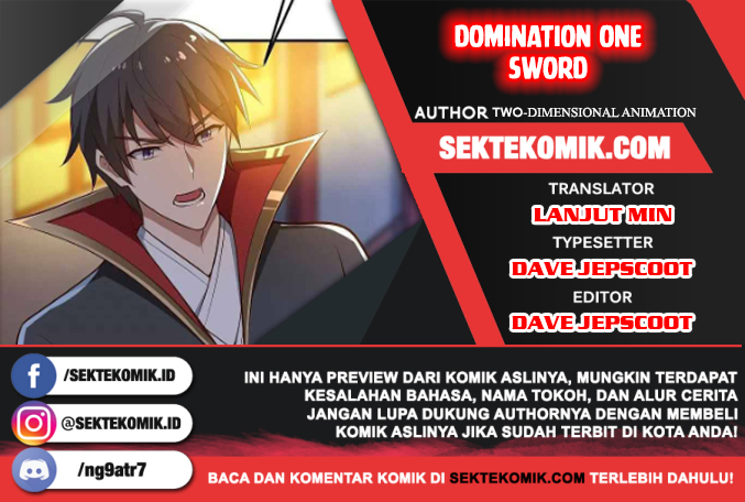 Domination One Sword Chapter 178 - halaman 1