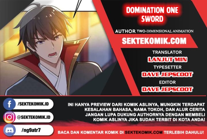 Domination One Sword Chapter 182 - halaman 1