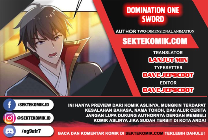 Domination One Sword Chapter 183 - halaman 1