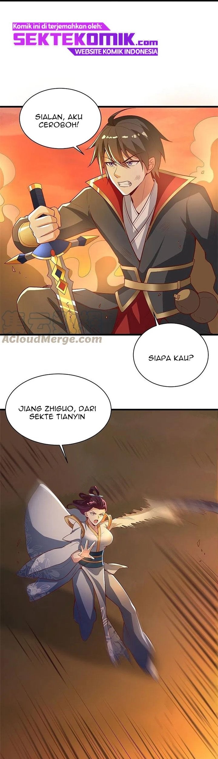 Domination One Sword Chapter 185 - halaman 12