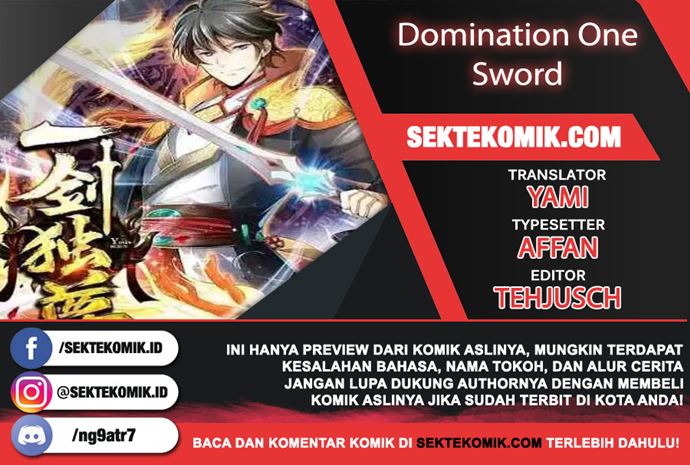Domination One Sword Chapter 194 - halaman 1