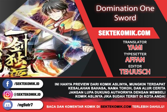 Domination One Sword Chapter 198 - halaman 1