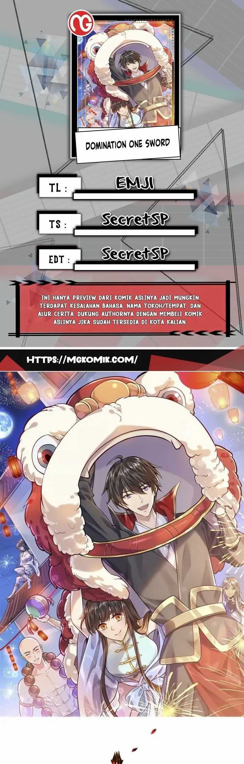 Domination One Sword Chapter 221 - halaman 1