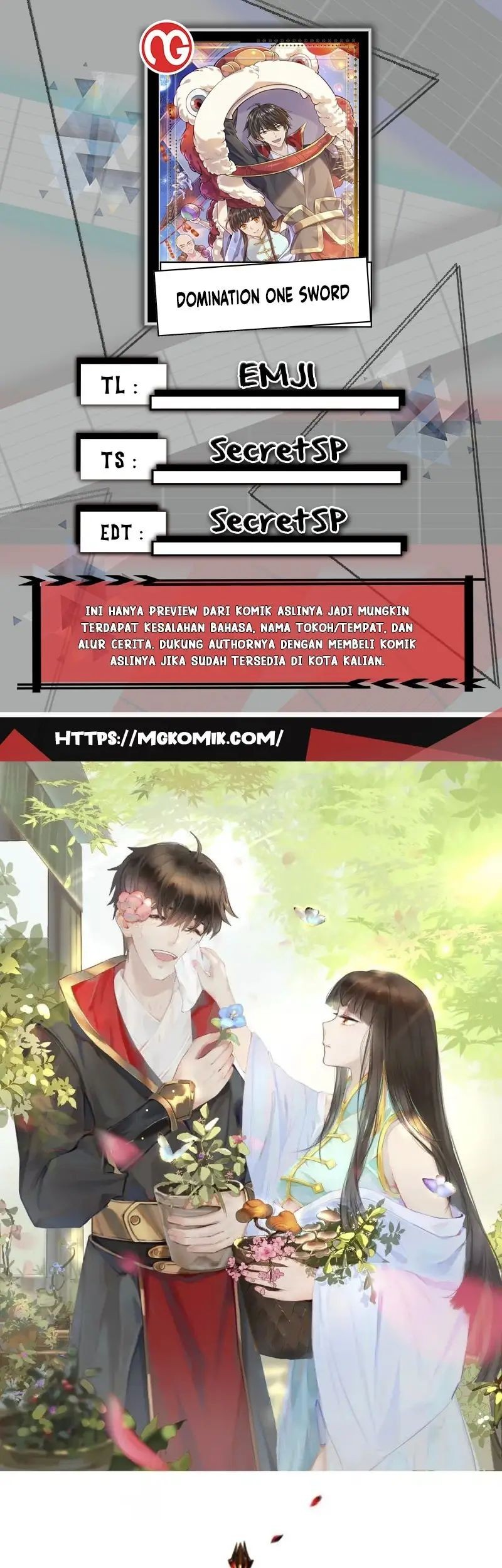 Domination One Sword Chapter 233 - halaman 1