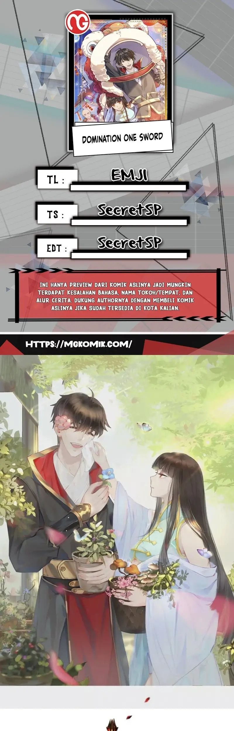 Domination One Sword Chapter 251 - halaman 1