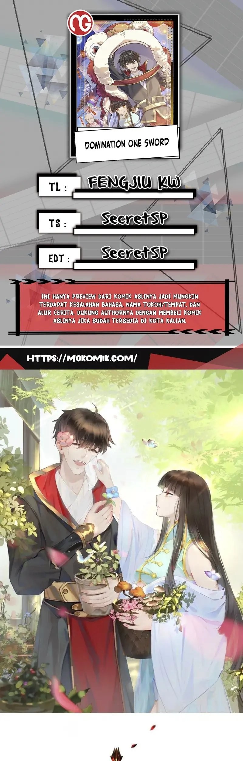 Domination One Sword Chapter 268 - halaman 1