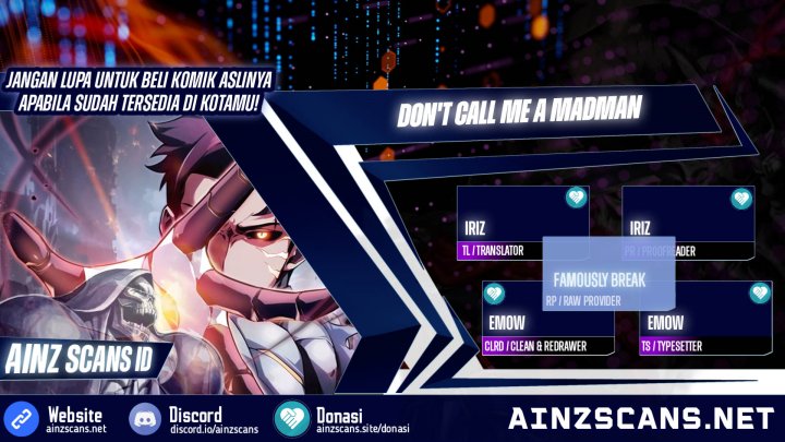Don’t Call me a Madman Chapter 10 - halaman 1