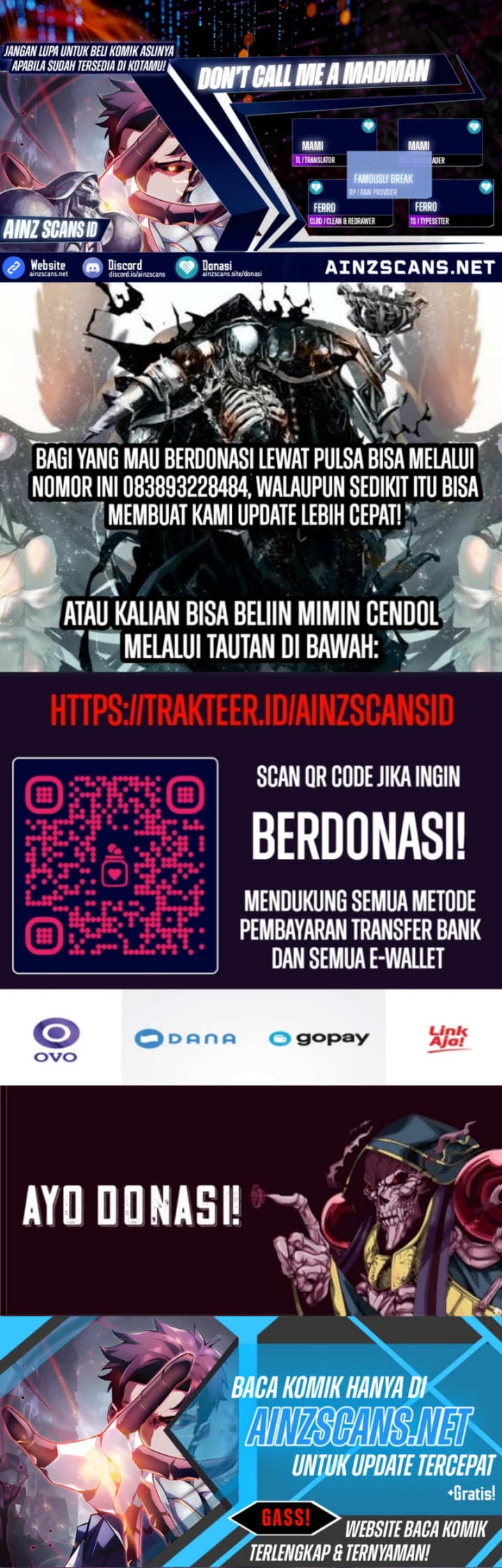 Don’t Call me a Madman Chapter 13 - halaman 1