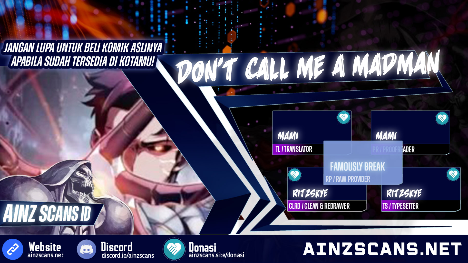 Don’t Call me a Madman Chapter 18 - halaman 1