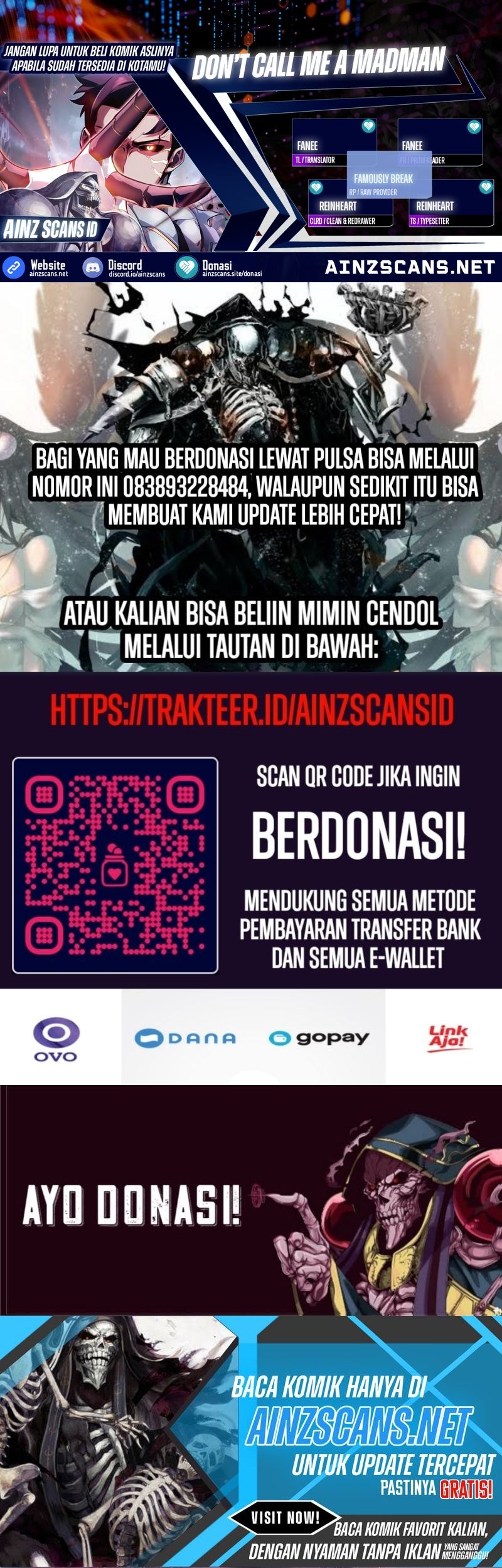 Don’t Call me a Madman Chapter 4 - halaman 1