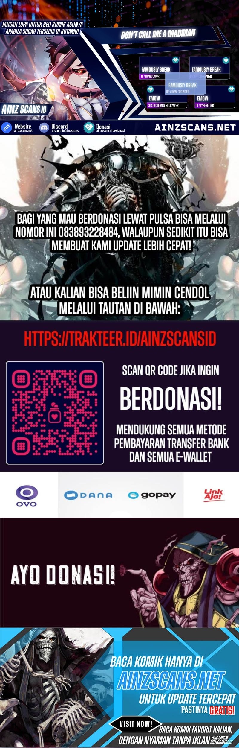 Don’t Call me a Madman Chapter 6 - halaman 1
