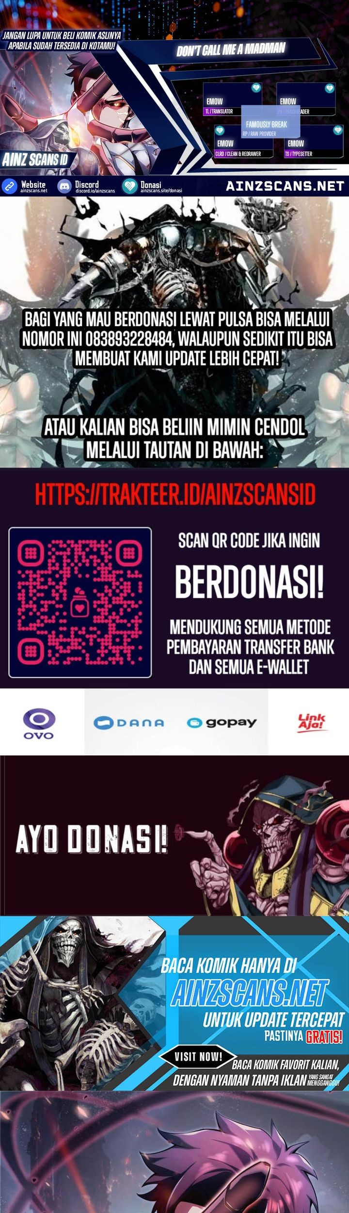 Don’t Call me a Madman Chapter 8 - halaman 1